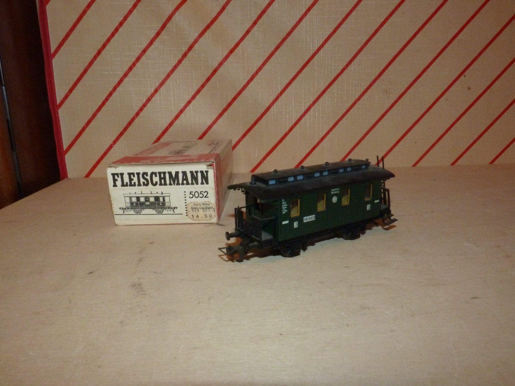 Fleischmann Modelleisenbahnen: Personenwagen Fleischmann Spur H0 – Gebraucht aus Rudolfstetten von Rrst1968