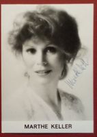 Marthe Keller Autogramm signiert Foto 10x15cm