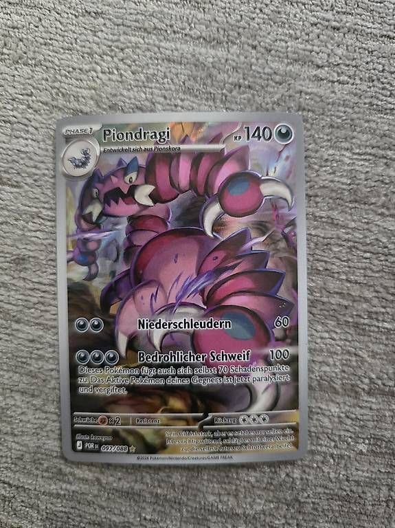 Pokémon Sammelbilder & Trading cards: Piondragi - Perfect Order / Near Mint – Neu (gemäss Beschreibung) aus Naters von alissa.s
