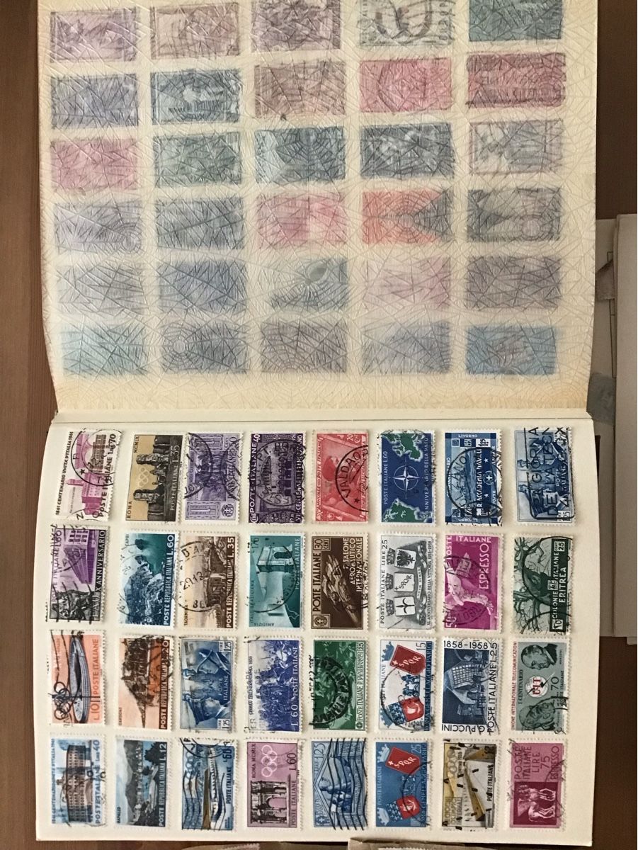 Alle Briefmarken: Briefmarken Italien – Gebraucht aus Bettwiesen von Jumpingfox 3