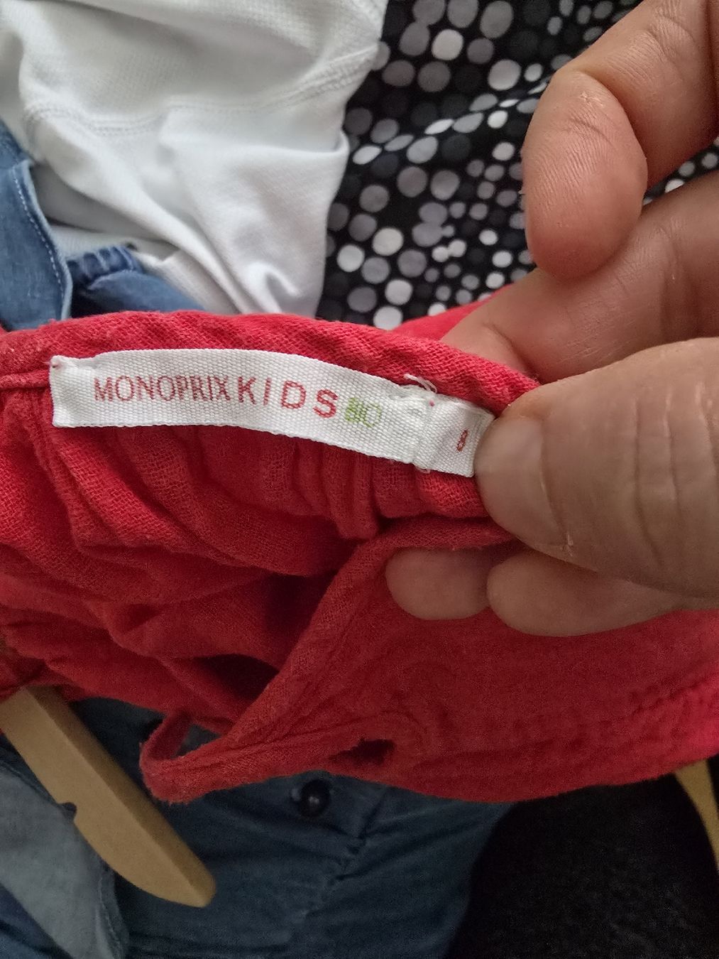 Vestiti & Gonne: Monoprix Kids Red Summer Dress – Usato da bern venduto da gsh_2w9d 3