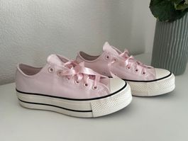 Converse Chuck Taylor All Star Lift Ox Plattform-Sneaker 38
