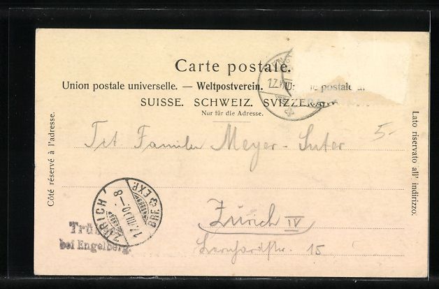 Cartoline postali: AK Engelberg, Hotel Trübsee mit Titlis – Usato da Berlin venduto da bartko-reher 1