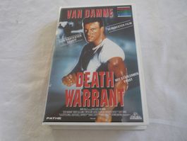 VHS Rarität - Death Varrant - van Damme - Erstausgabe 80er
