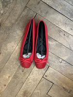 Damenschuhe Ballerinas Rot Lack 44 neu