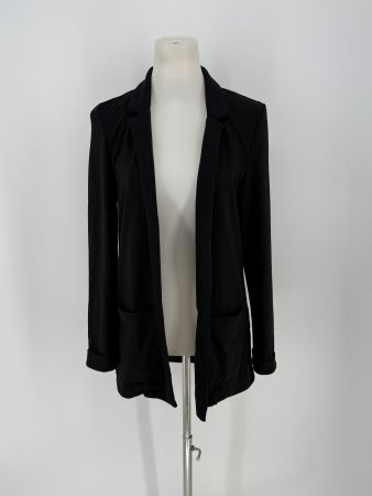 Schwarzer Jersey Blazer Gr. 34 von ellen amber