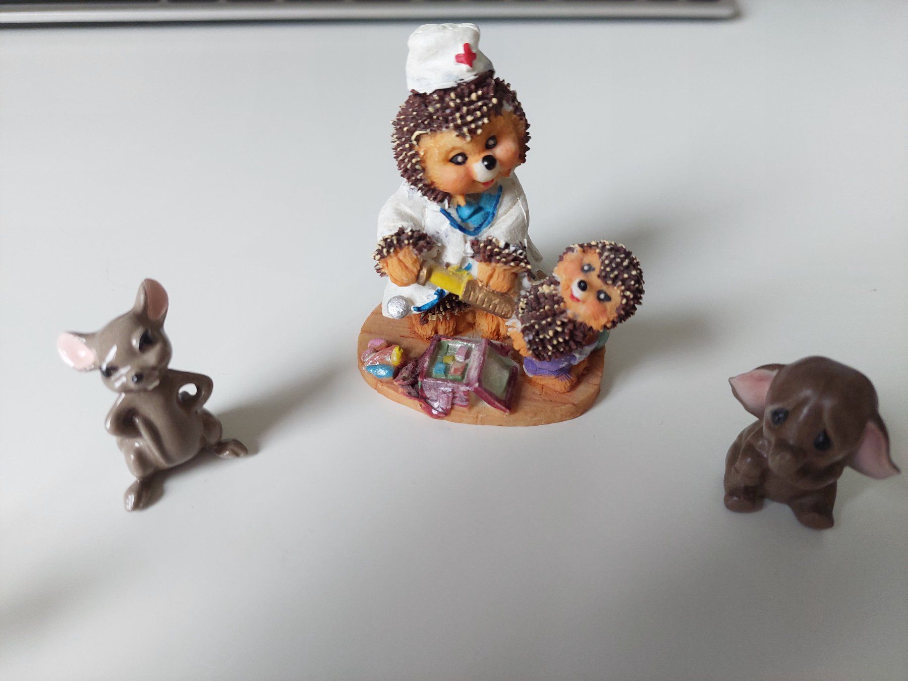 Statuette: 8 SETZKASTEN FIGUREN – Nuovo (secondo la descrizione) da Münchenstein venduto da Strupfi 2