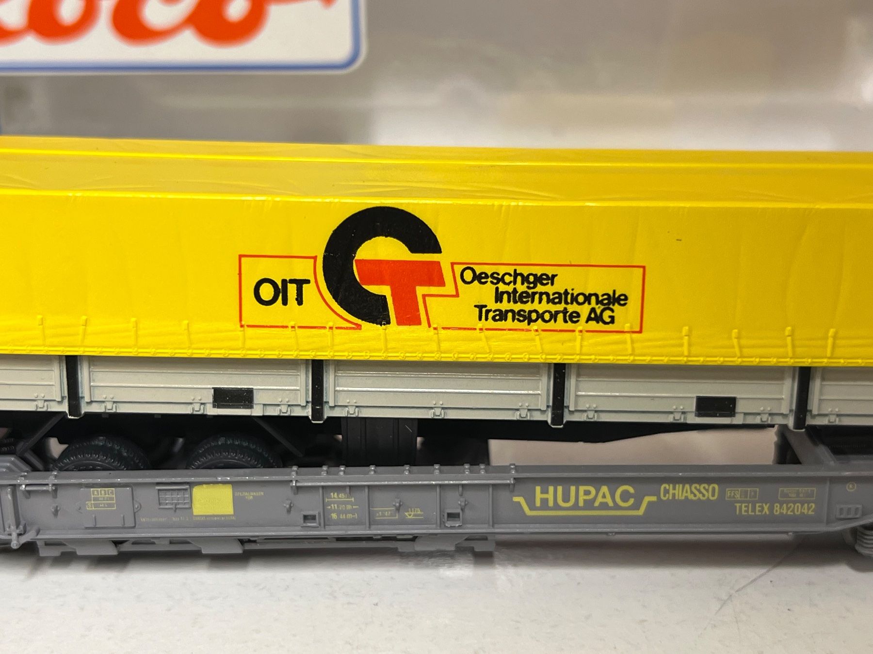 Roco Modelleisenbahnen: Staiber Hupac Wagen 4024 H0 DC OESCHGER SBB – Gebraucht aus Neuenhof von ludovicco 5