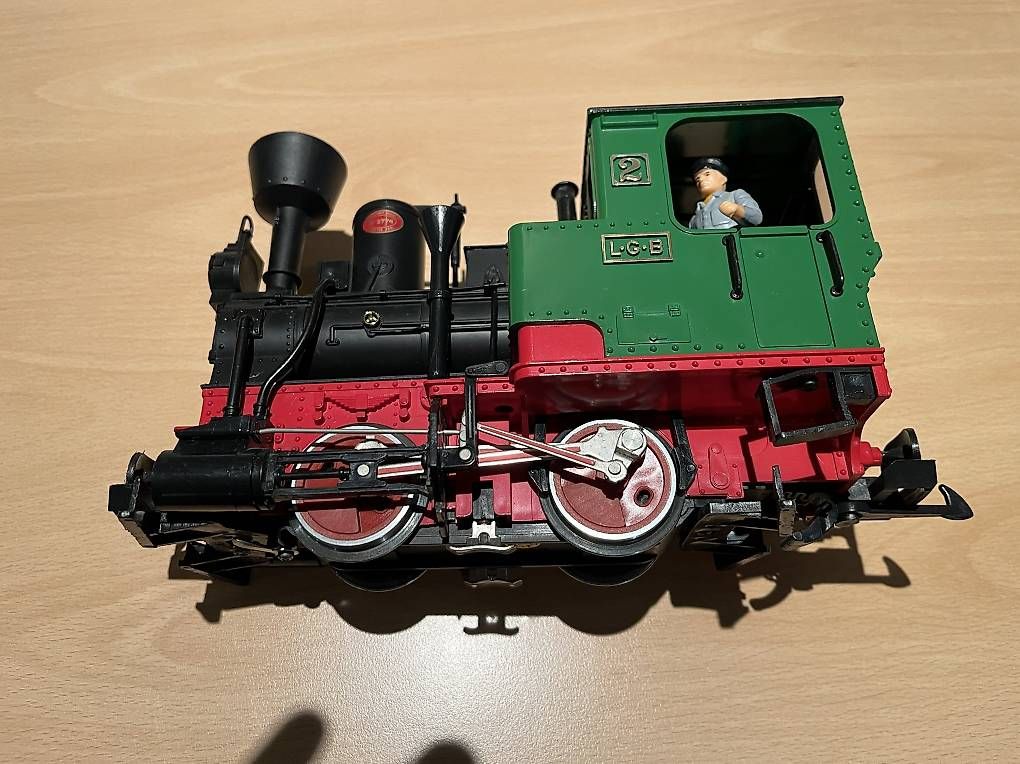 LGB Modellini di ferrovie: LGB Stainz grün – Usato da EGG venduto da haluhahe 1