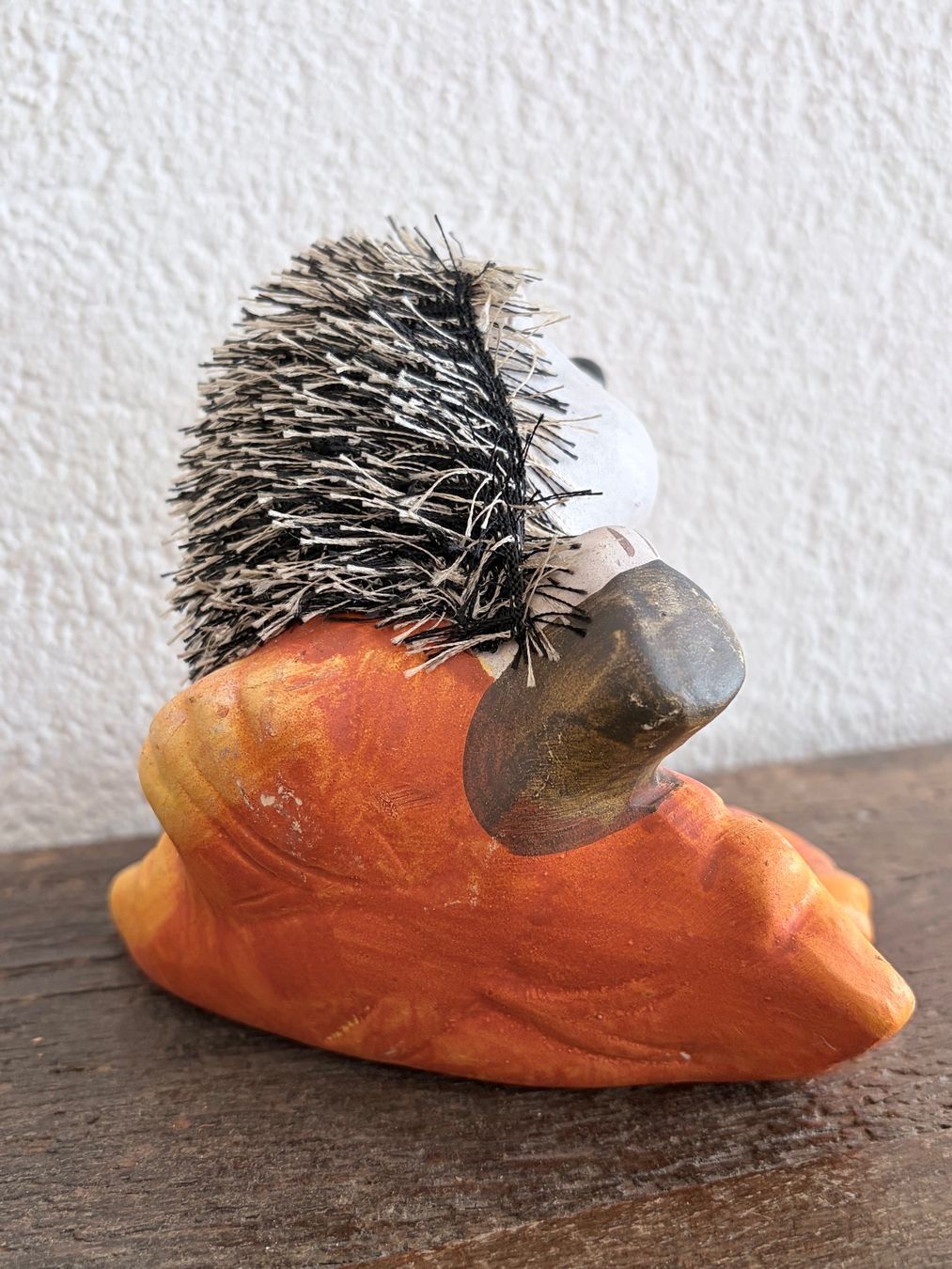 Statuette: Deko Igel auf Herbstblatt Keramik Neu – Nuovo e nell'imballaggio originale da Zäziwil venduto da Emlea 4