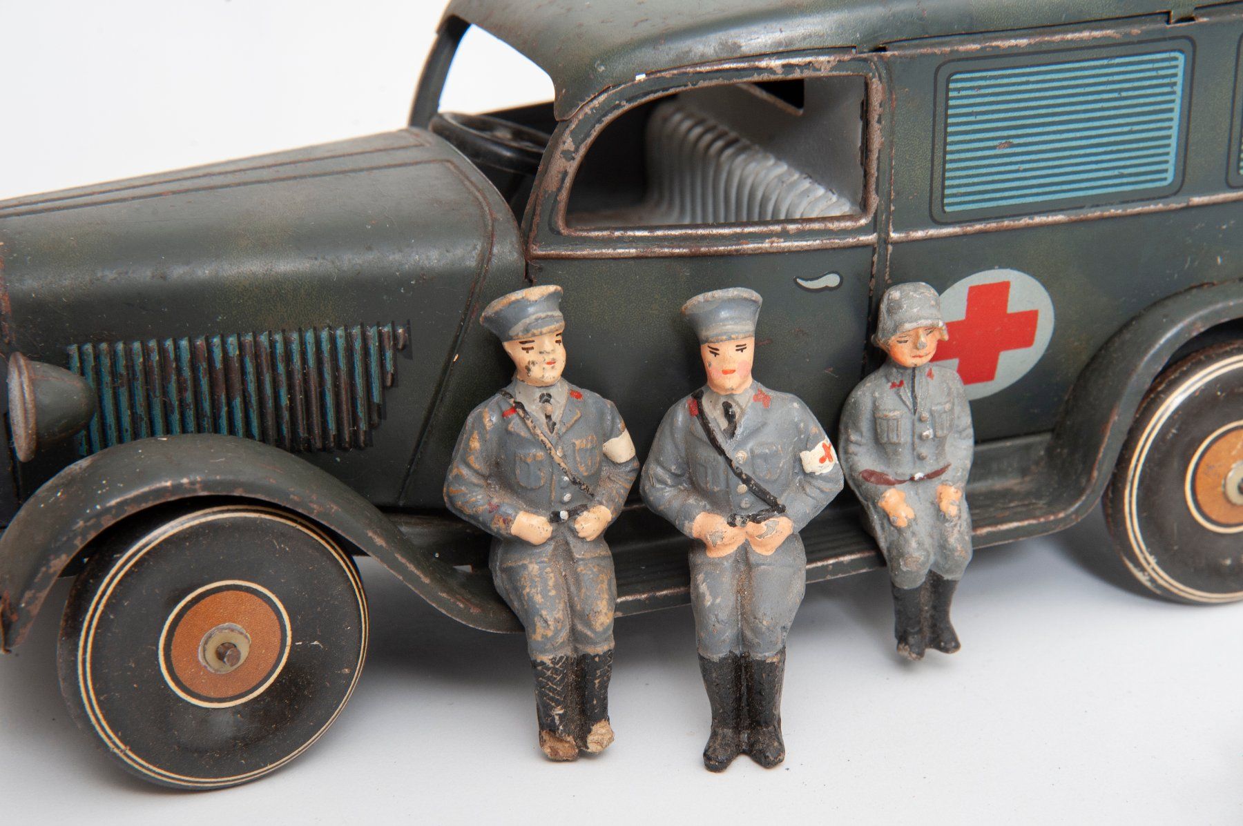 Elastolin Giocattoli: Tippco ambulance militaire soldat Elastolin – Usato da Lausanne venduto da Phlox02 1