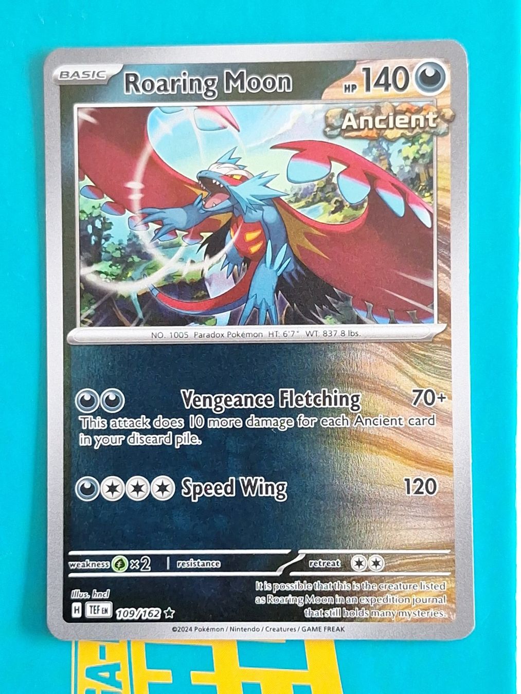 Pokémon Carte collezionabili: Roaring Moon - Pokemon Temporal Forces Reverse Holo - #2.6 – Usato da Altstätten SG venduto da GGsGameshop