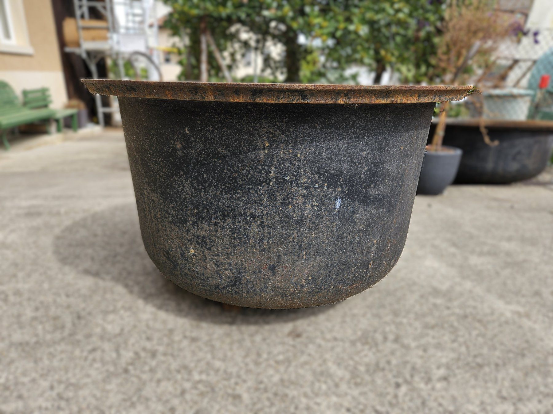 Bracieri: Grosse Feuerschale / Grillschale / Pflanzentrog – Usato da Münchwilen AG venduto da pel_y9jx 2