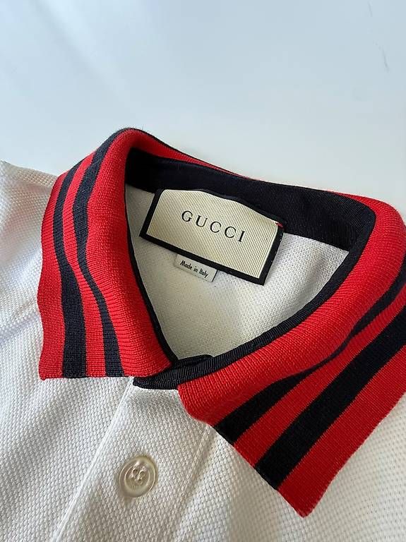 Magliette Polo: POLO GUCCI BLANC – Usato da Lausanne venduto da pas_dqy6 1