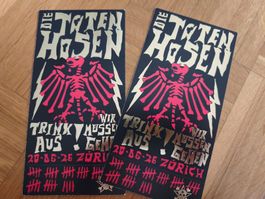 Die Toten Hosen Konzerttickets Zürich 20.06.26, 2Stk
