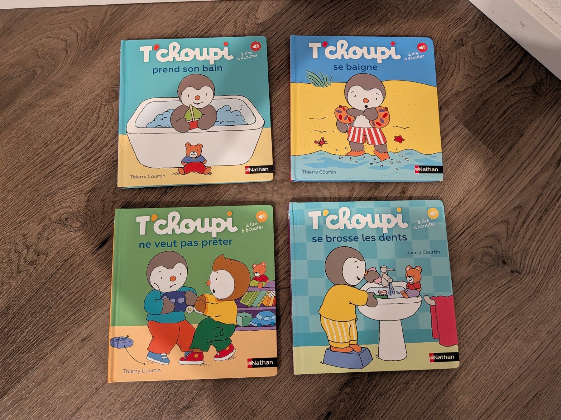 Libri: Lot 4 livres T'choupi – Usato da Brügg BE venduto da Bidou44