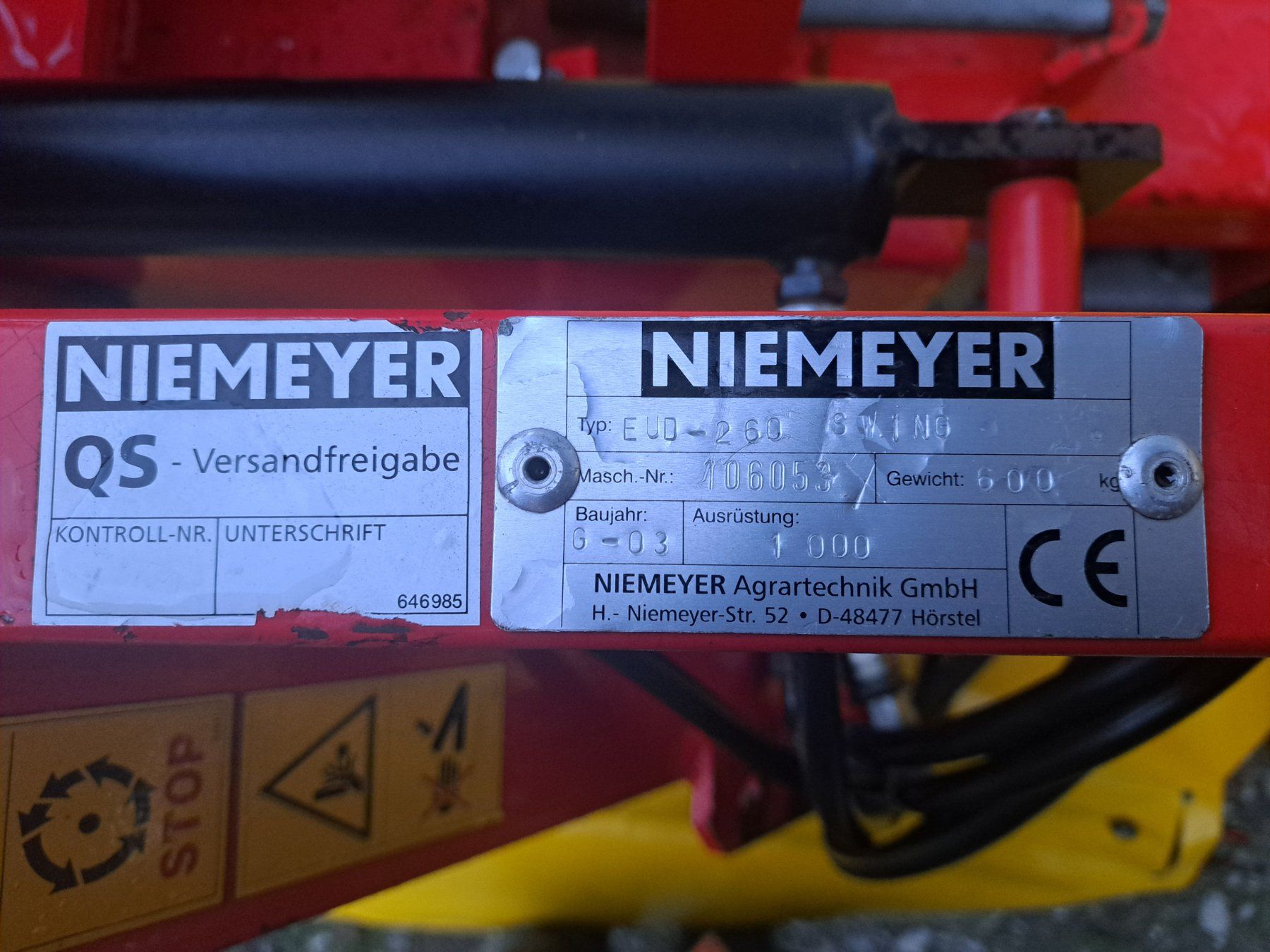 Tutte le macchine: Front Scheibenmähwerk Niemeyer – Usato da schwyz venduto da xerion03 6