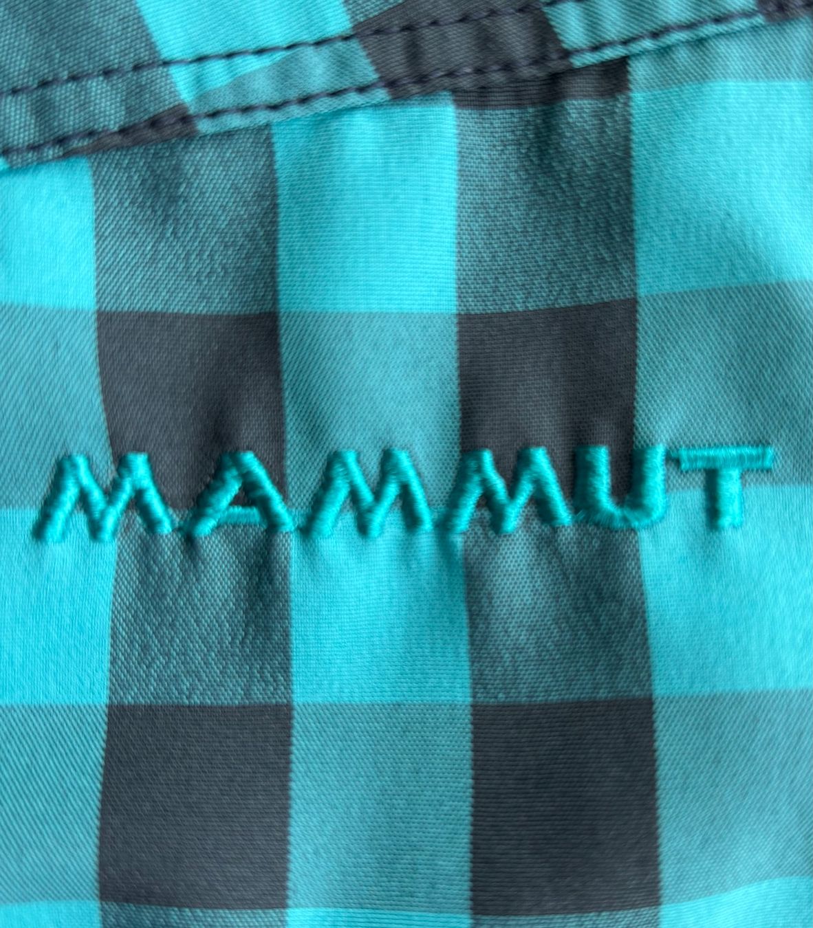 Mammut Camicette: Mammut Wanderbluse, Gr. M, türkis kariert – Usato da Ebnat-Kappel venduto da Molton 5