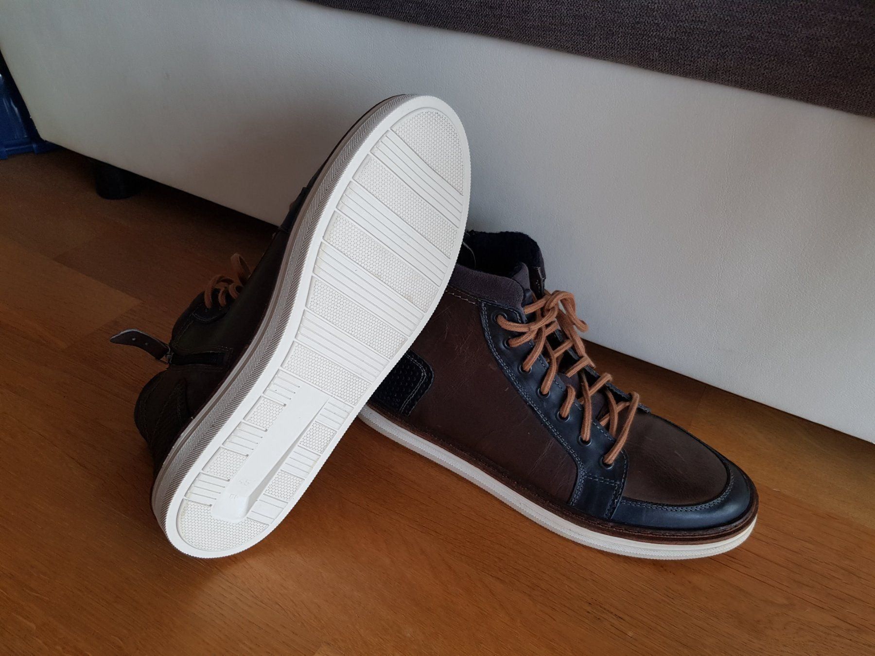 Scarpe da uomo: Marco Milano Lederschuhe Gr.45 – Nuovo e nell'imballaggio originale da Reinach AG venduto da innamac 7