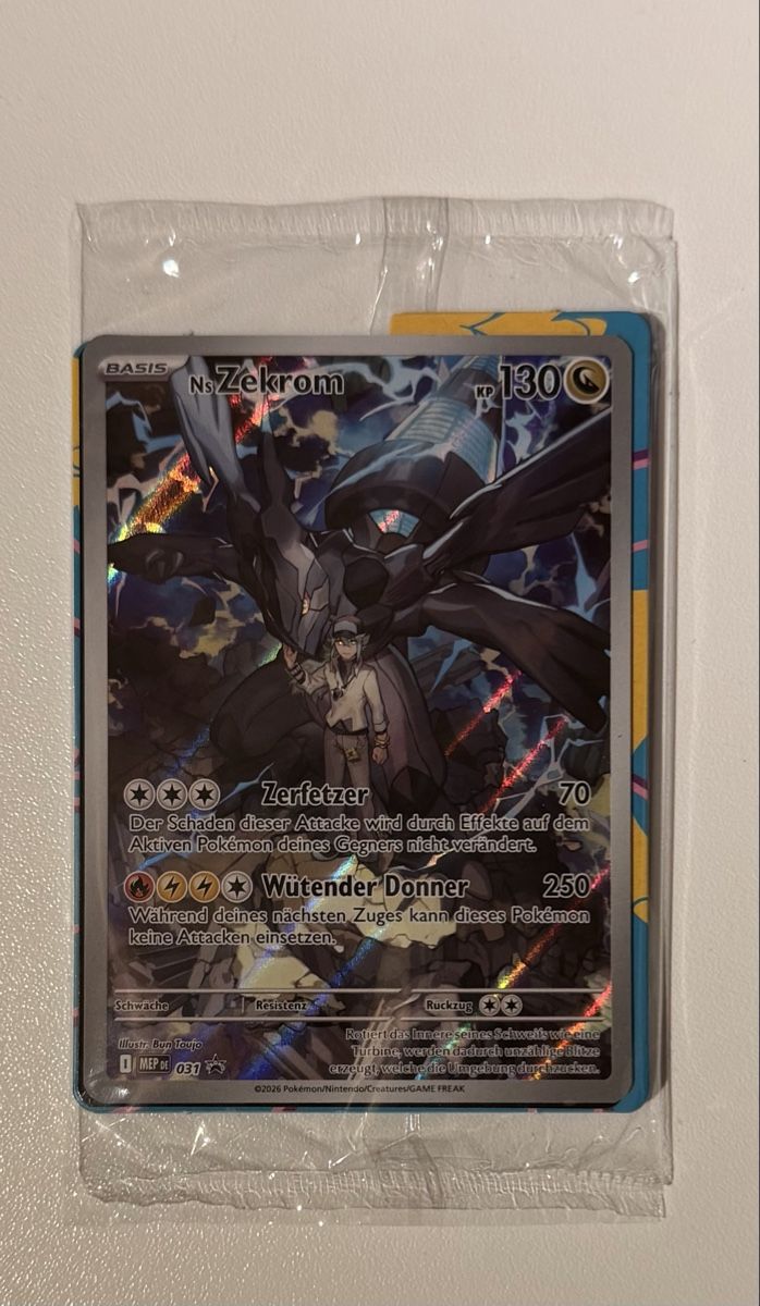 Pokémon Carte collezionabili: Ns Zekrom #31 Promo – Nuovo e nell'imballaggio originale da Au SG venduto da Bego1