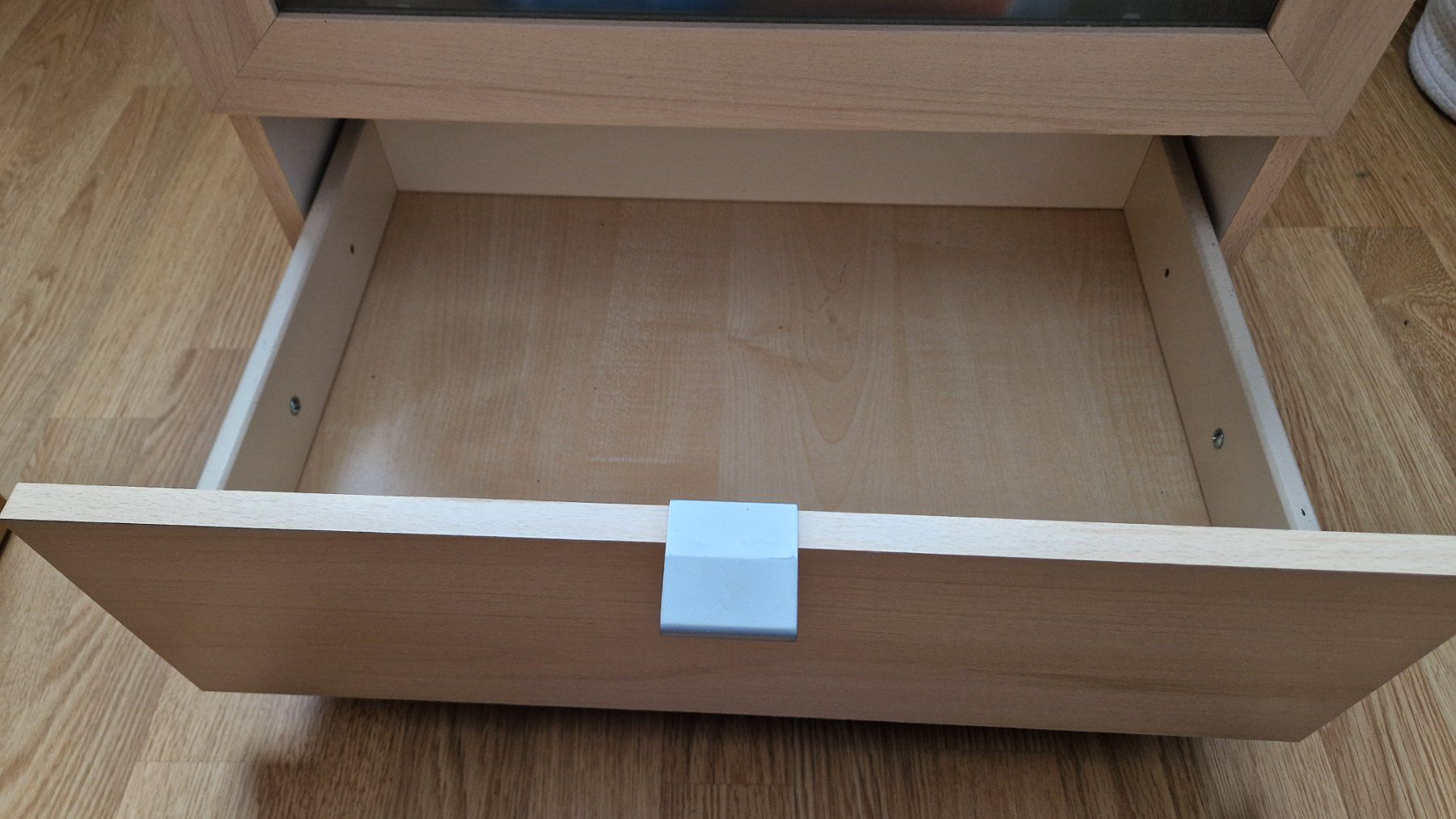 Comodini: Nachttisch/Kommode helles Holzdekor mit zwei Schubladen – Usato da NEUDORF venduto da san_rx59 1
