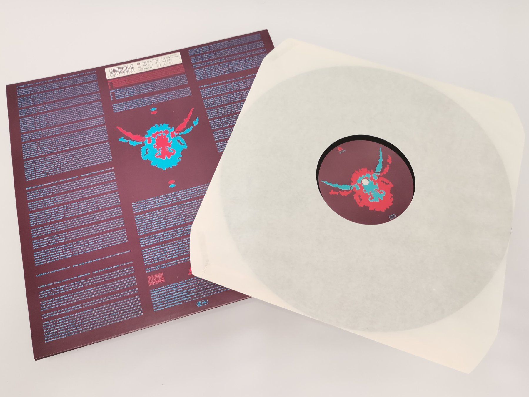 Schallplatten: THE ALAN PARSONS PROJECT "Stereotomy" Vinyl – Gebraucht aus Schaffhausen von Restwert_SH 6