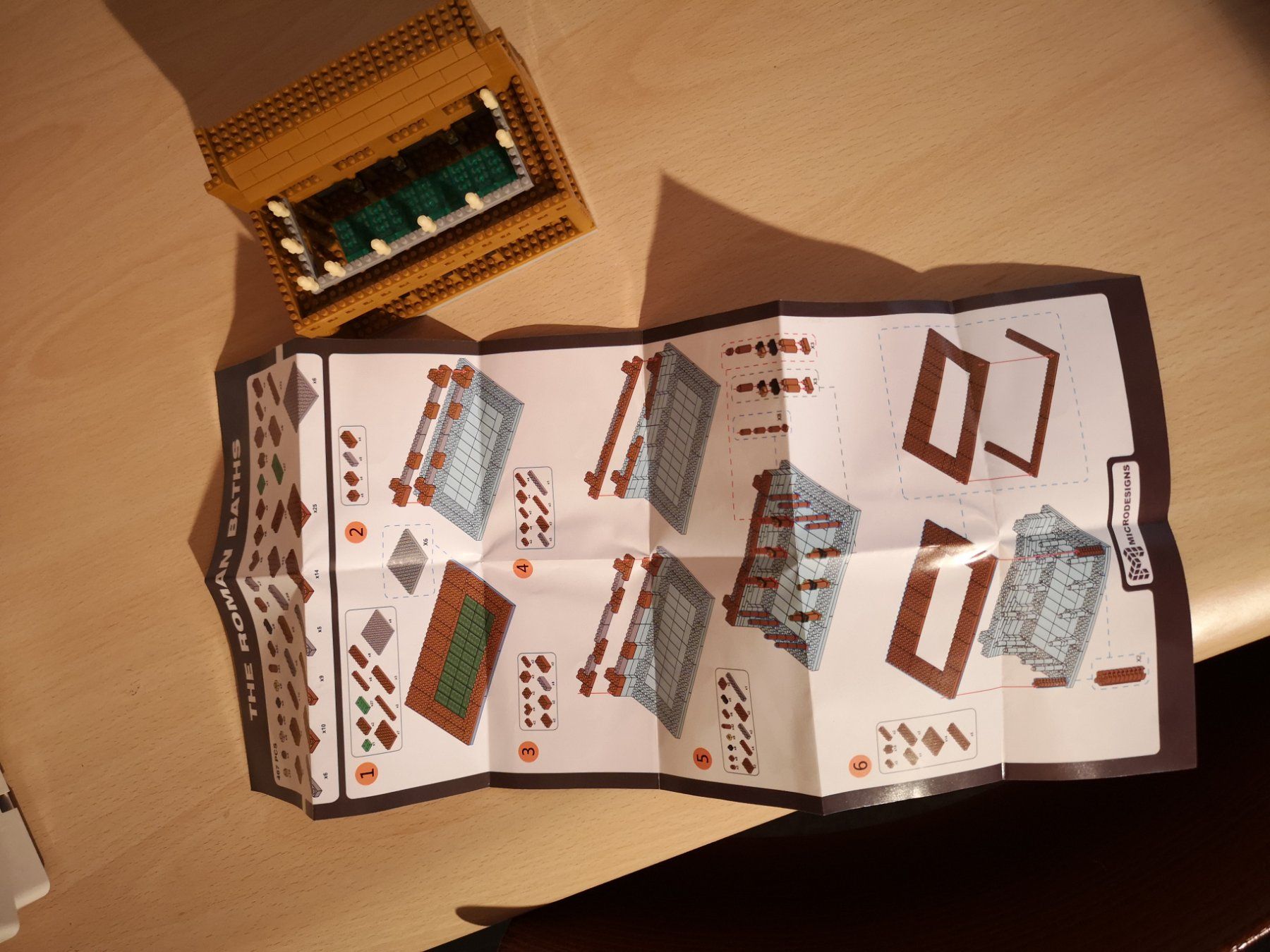 Kit di costruzioni: Microdesign - Römische Bäder in Bath – Usato da Ittigen venduto da stoney63 1