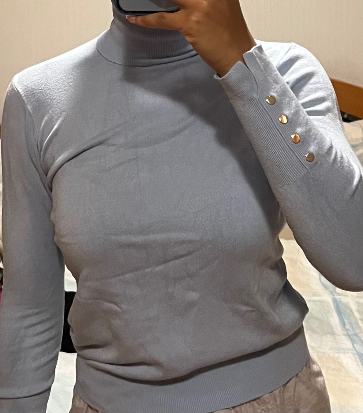 Maglioni & Felpe: Rollkragenpullover, hellblau, Grösse M – Usato da Zürich venduto da celineaceline