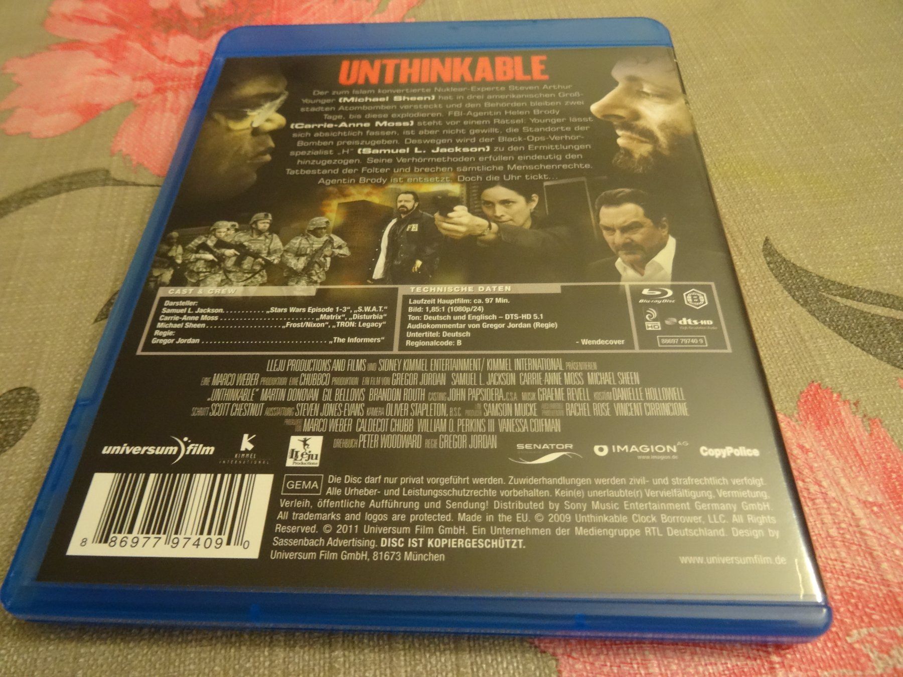 Tutti i DVDs: Unthinkable Blu-ray – Usato da Olten venduto da Disc-Verkauf 2