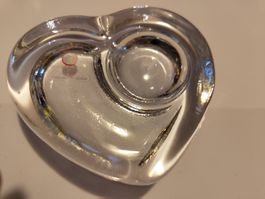 Vintage IITTALA EIERBECHER Design "Hertta" HERZ Ostern