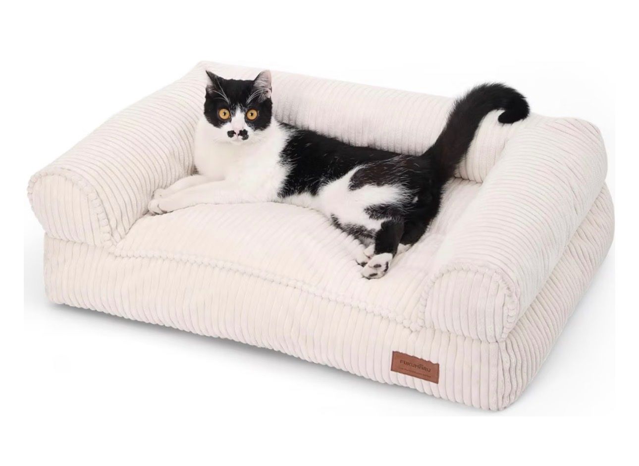 Cucce & Letti: Gemütliches Katzensofa, Creme – Usato da Arlesheim venduto da saf_2fwx