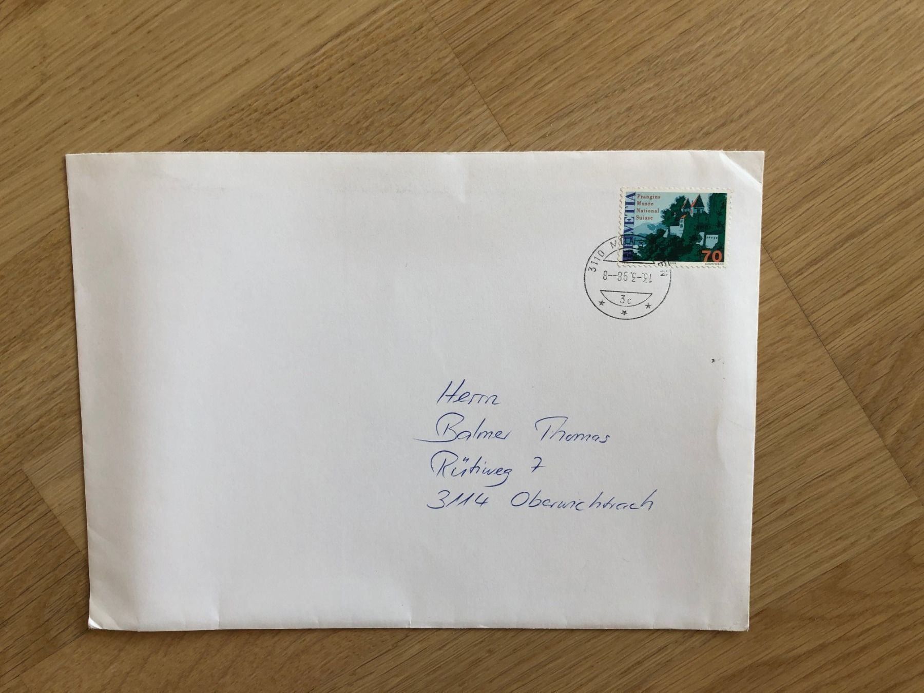 Stempel: Unmöglicher Poststempel!!! – Gebraucht aus Biel/Bienne von TomBaBi 2
