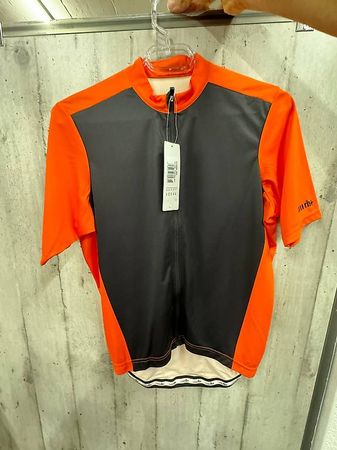 rh+ Zero Jersey Herren Fahrradtrikot Orange/Schwarz - L NEU