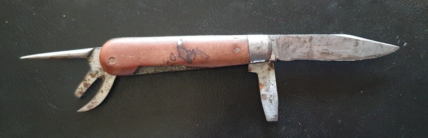 Schweizer Armee Coltelli tascabile: altes Militär Sackmesser – Usato da Kreuzlingen venduto da Rschweiz1