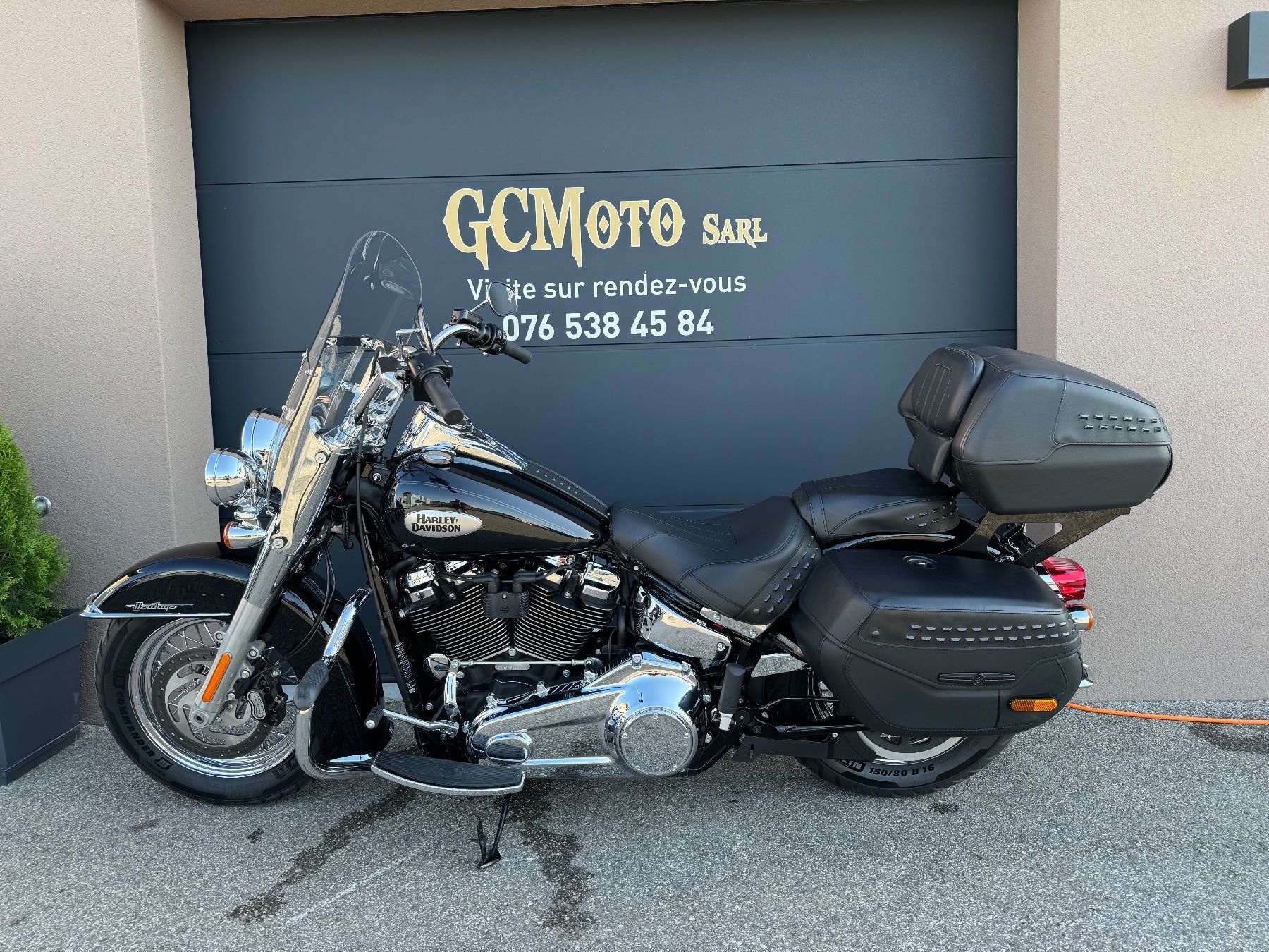 Harley-Davidson Chopper: Harley Davidson Heritage Softail 107 LEASING POSSIBLE – Usato da Echallens venduto da HD90 2