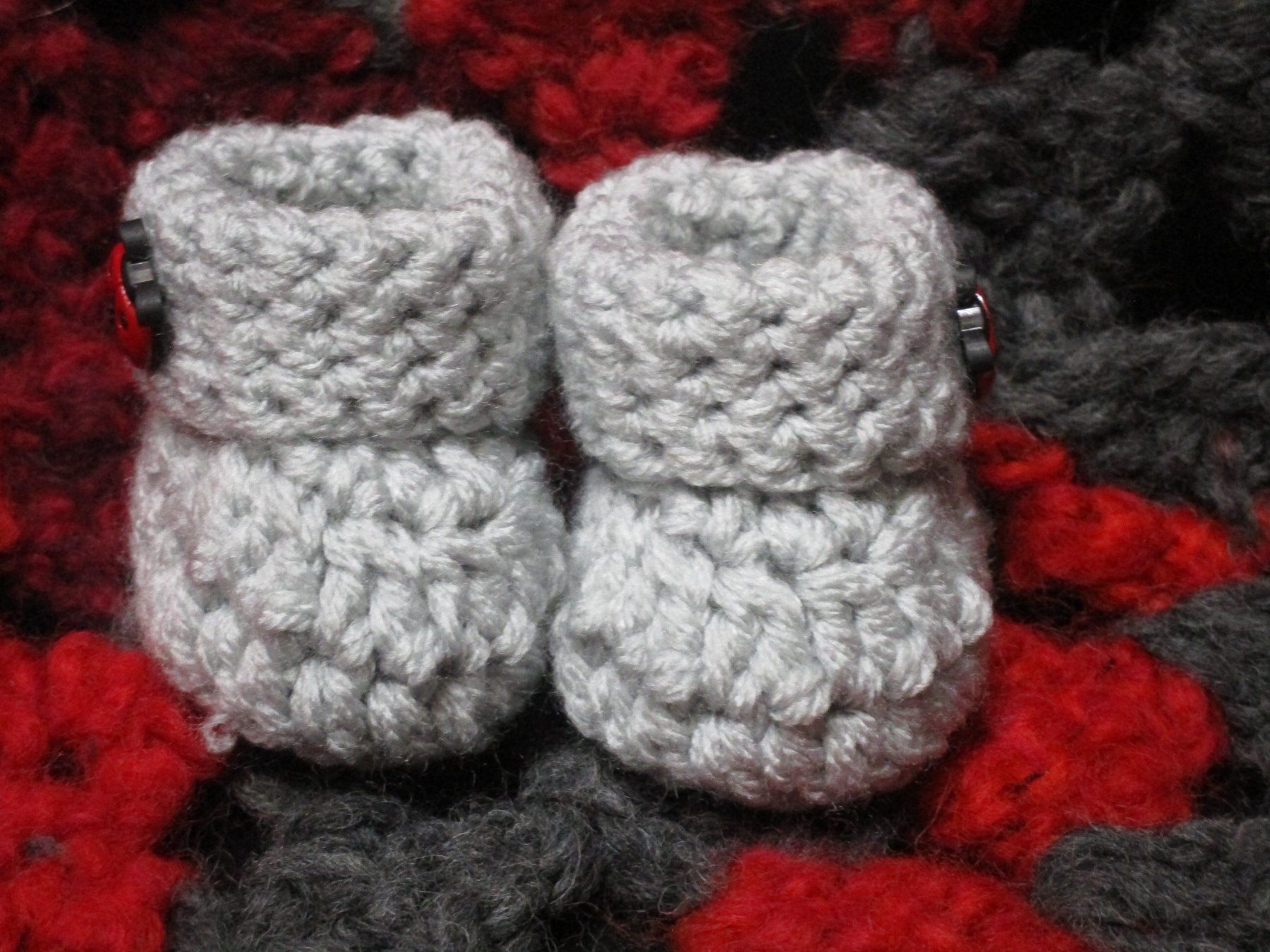 Calze per bambini: Babyschuhe Hand gehäkelt (8cm) – Nuovo (secondo la descrizione) da Leuk Stadt venduto da Simone_RZ 3