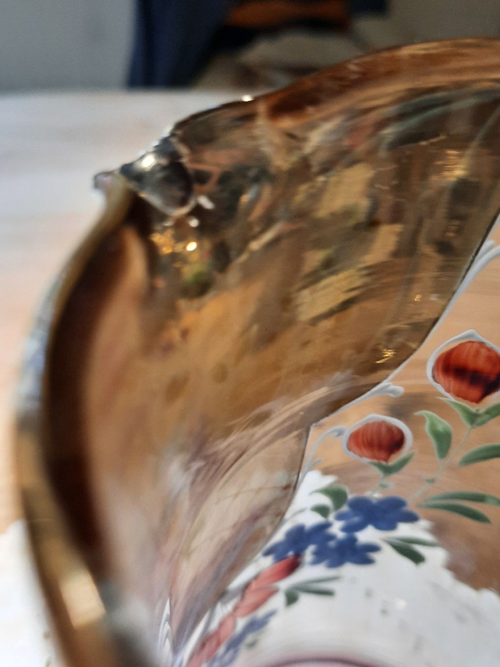 Caraffe: Biedermeier GLASKRUG mit Emailmalerei – Usato da Busswil BE venduto da balu37 8