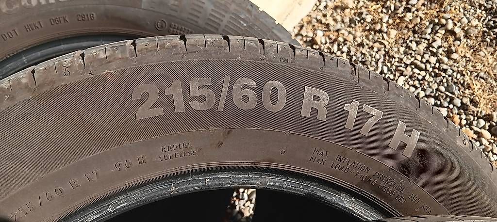Pneumatici & Ruote complete: Sommerreifen 215/60/17" – Usato da Buttisholz venduto da gaz_n2xy 3
