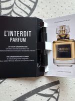 Givenchy L'Interdit Parfum Probe - Neu und Unbenutzt!