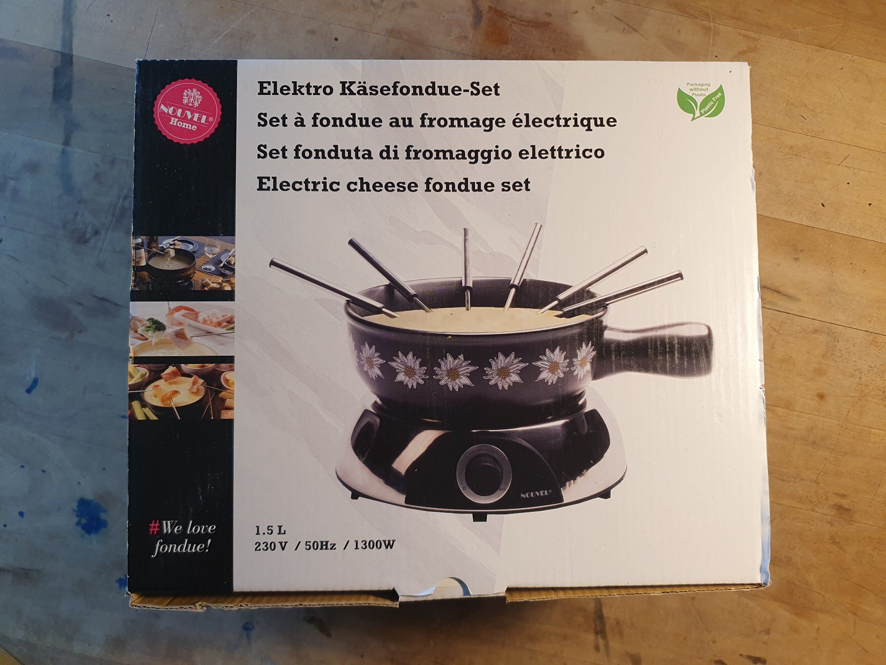 Elettrodomestici da cucina: Elektrisches Käsefondueset Nouvel – Usato da Zürich venduto da loosebone