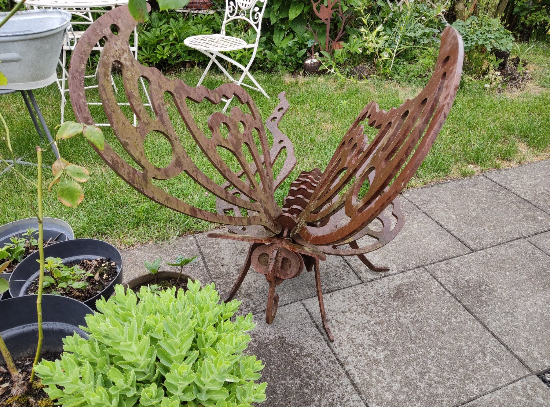Sculture & Statue: Grand papillon, sculpture – Usato da Vicques venduto da prairie0809