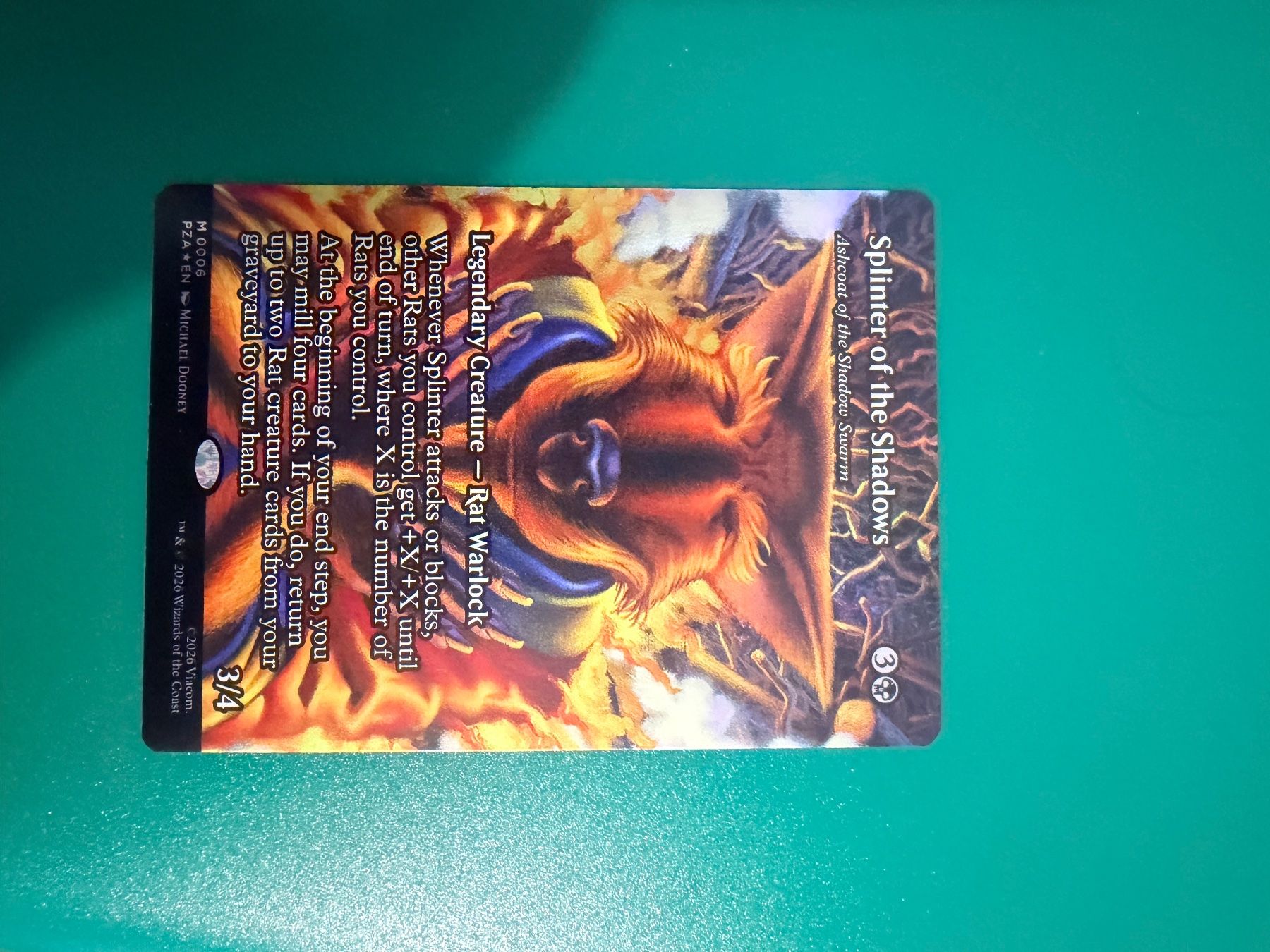 Carte collezionabili: Tortue ninja Splinter tmnt tcg – Nuovo (secondo la descrizione) da Bôle venduto da Fred-charlie 1