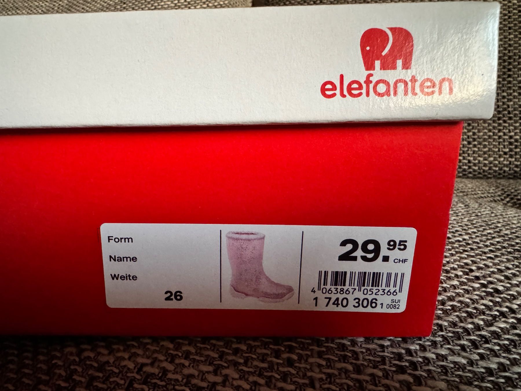 Elefanten Scarpe per ragazzi: Gummistiefel elefanten mit Glitter, Gr.26 – Usato da Gommiswald venduto da Aloha.Spirit 6