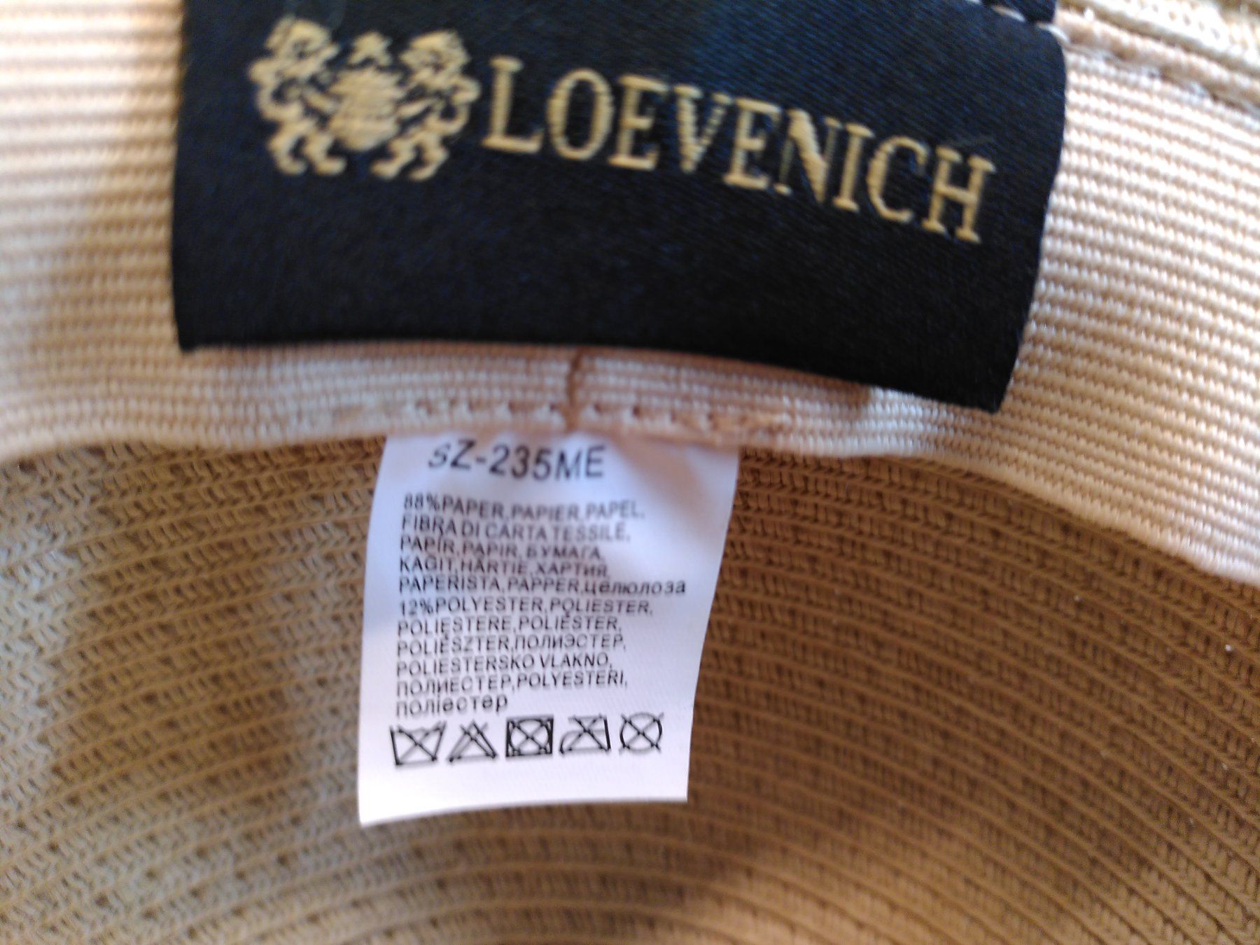 Hüte, Mützen & Caps: Sommerlichr Bucket Hat von LOEVENICH – Neu und originalverpackt aus Zürich von van_5xbk 2