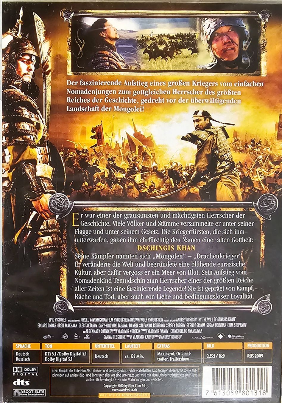 Tutti i DVDs: Dschingis Khan - Sturm über Asien – Usato da Wahlen b. Laufen venduto da Cg10 1