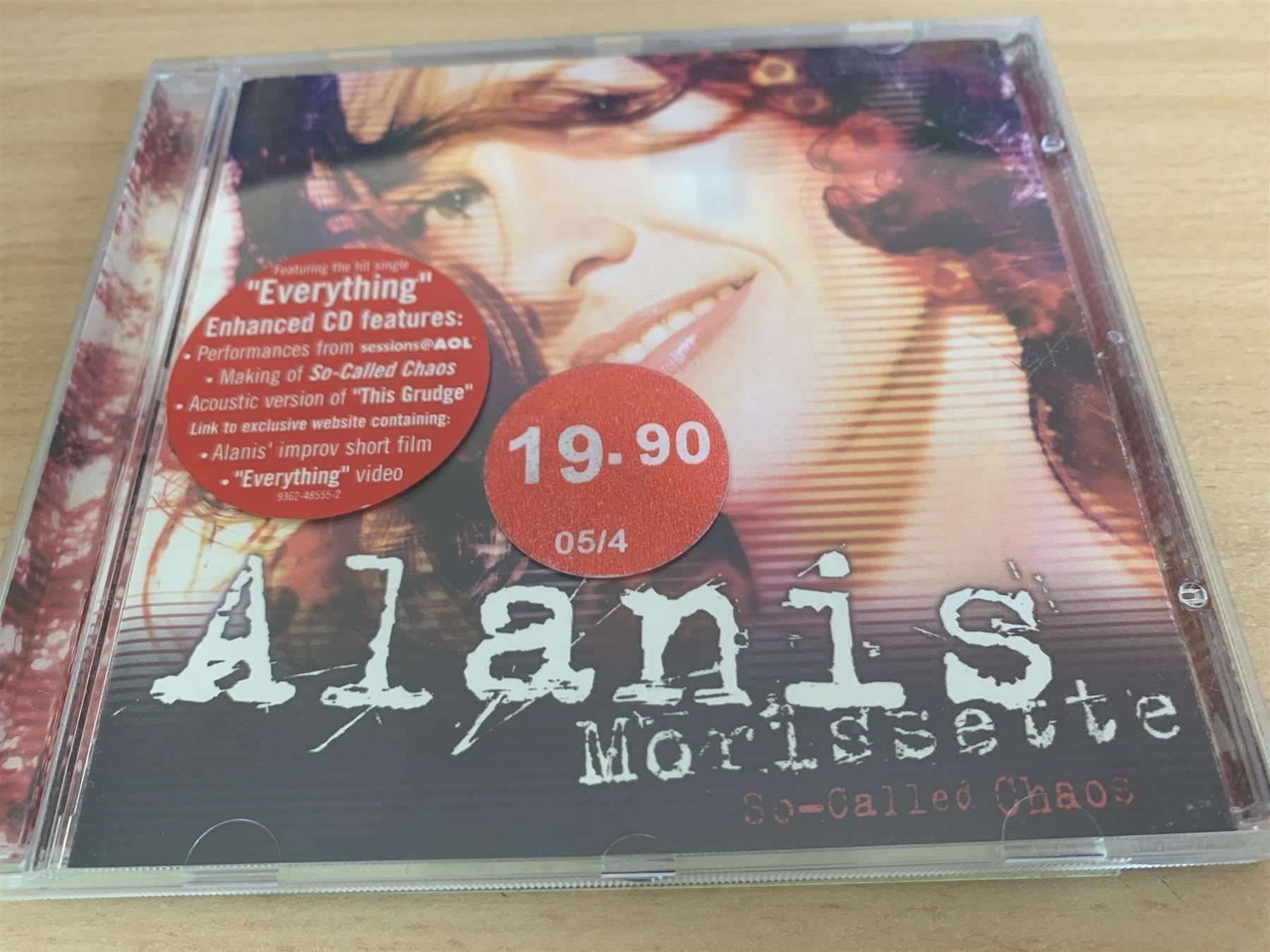 CD: Alanis Morissette – So-Called Chaos – Usato da Rikon im Tösstal venduto da Alpenmutz