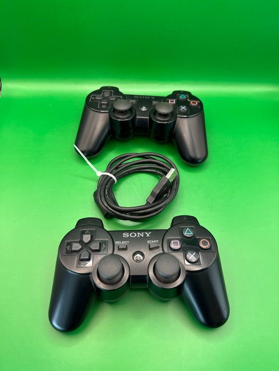Playstation 3 Wireless Controller (2 Stück) + USB Ladekabel Kaufen