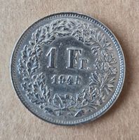 1 Fr. Silber Schweiz 1945 Schweizer Münze