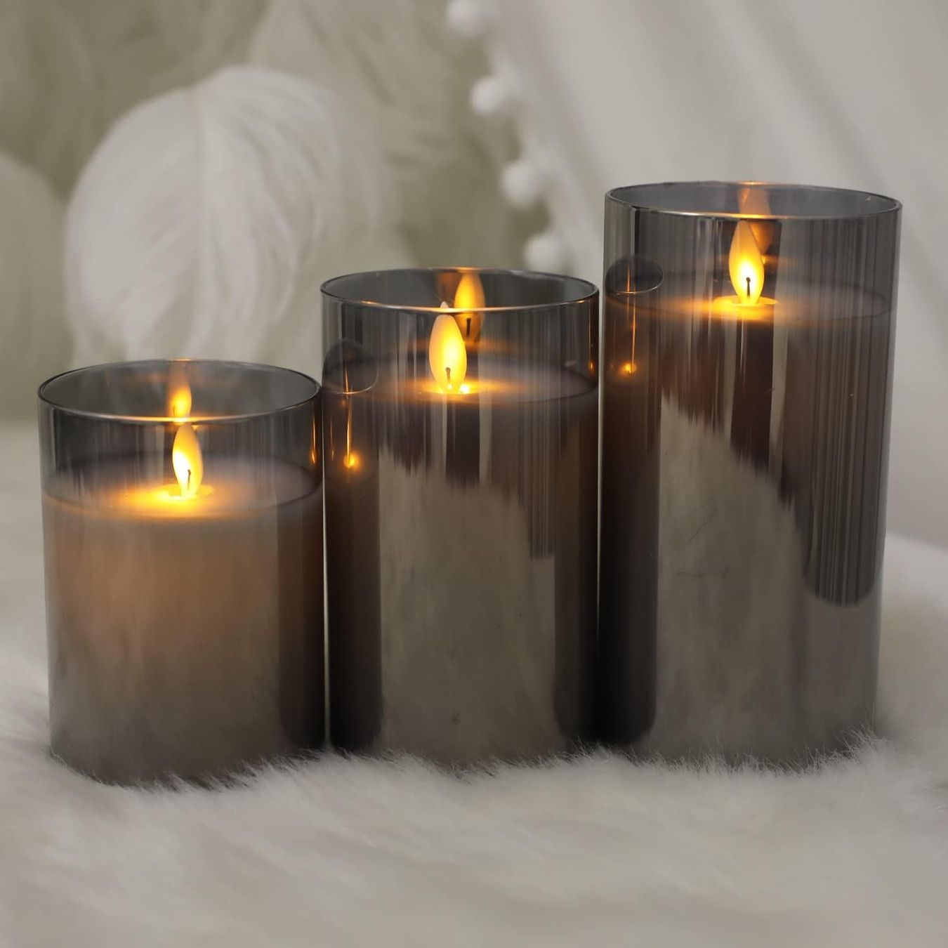 Bougies: Led Kerzen mit Timerfunktion, Flackernde Flamme, mit Fernbed – Neuf avec emballage d'origine à Nuglar par SaleRitter 4