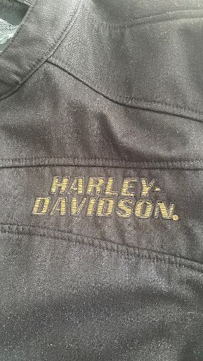 Harley-Davidson Giacche: Veste Harley Davidson en polyester noire XL – Usato da Meyrin venduto da Abac007 3